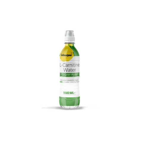Inkospor L-Carnitine Water, 18 X 500 Ml Bottle (Deposit)