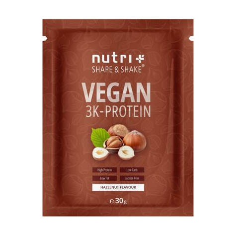 Nutri+ Vegan 3k Protein Powder, 30 G Sample