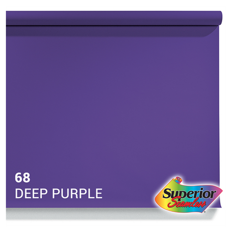 Superior Background Paper 68 Deep Purple 1.35 X 11m