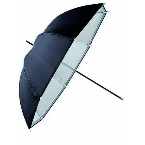 Falcon Eyes Umbrella Urn-48tsb1 Transparent White + Silver/Black Cover 122 Cm