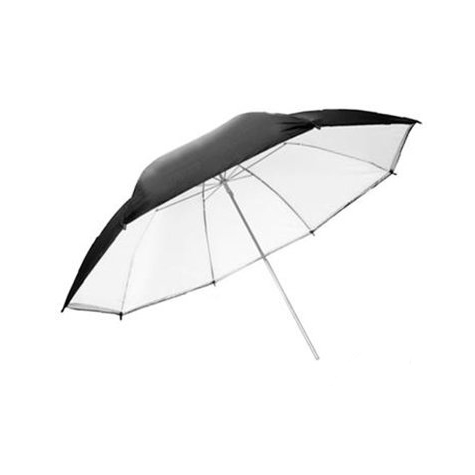 Falcon Eyes Jumbo Umbrella Urn-T86tsb1 Transparent White + Silver/Black Cover 216 Cm