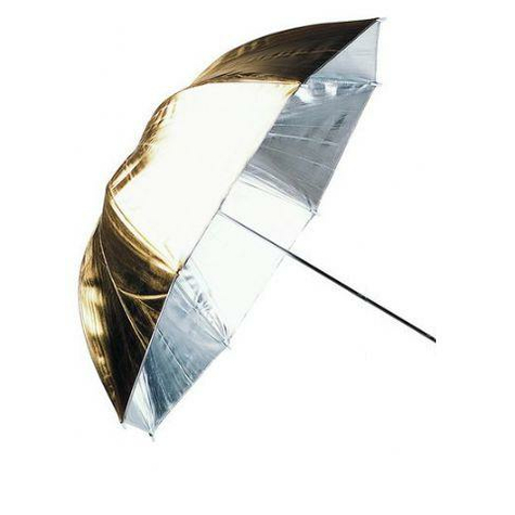 Linkstar Umbrella Puk-84gs Silver/Gold 100 Cm (Reversible)