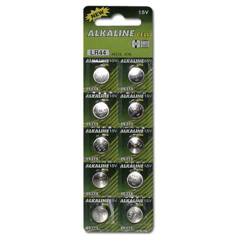 batteries and chargers : button cell 10-pcs
