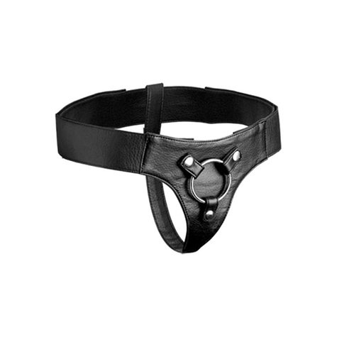 Strap On : Femdom Wide Band Strap On Harness