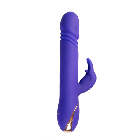 Vibrators Tarzan : Rabbit Skater Thrusting Rabbit Vibrator Purple