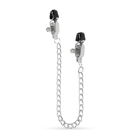 Nipple Clamps : Big Nipple Clamps With Chain
