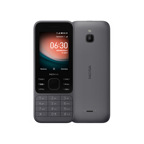 Nokia 6300 4g Dual-Sim Charcoal