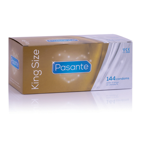 Pasante King Size Condoms 144 Pieces