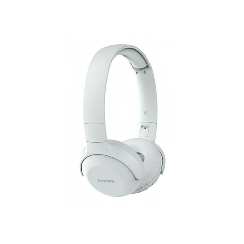 Philips Tauh202wt/00 Onear Bluetooth Headset, White