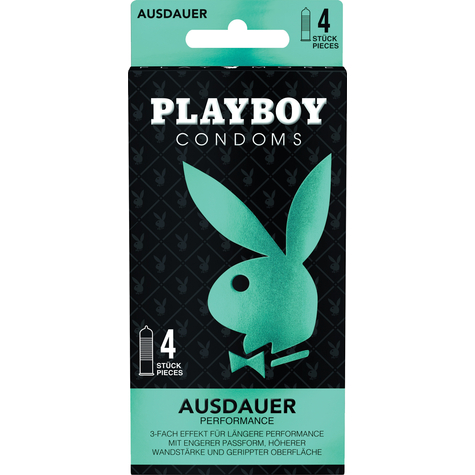 Playboy Condoms Endurance 4er