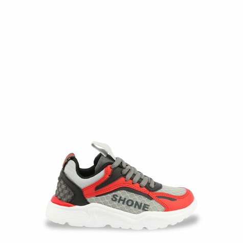 Schuhe & Sneakers & Kinder & Shone & 903-001_Red-Grey & Rot