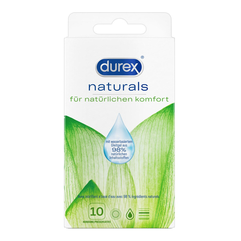Durex Naturals Pack Of 10