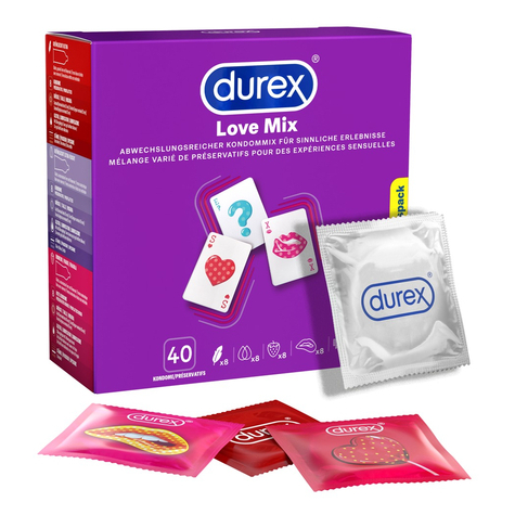 Condoms Durex Love Mix 40s