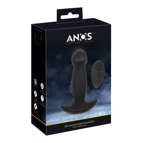 Vibrating Anal Plug Anos Rc Jackhammer Massager