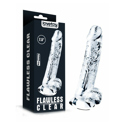 Love Toy - Flawless Clear Dildo 19 Cm