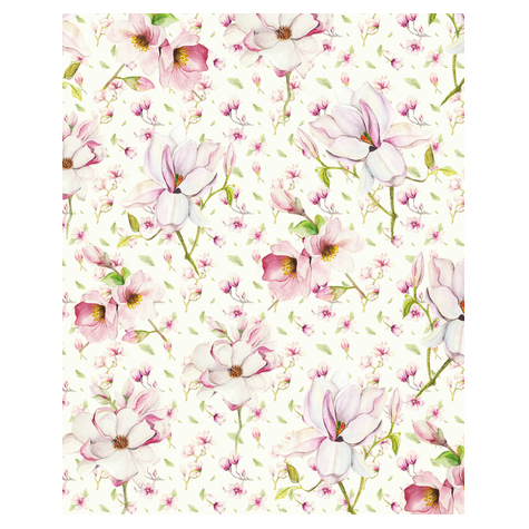 Non-Woven Wallpaper - Magnolia - Size 200 X 250 Cm