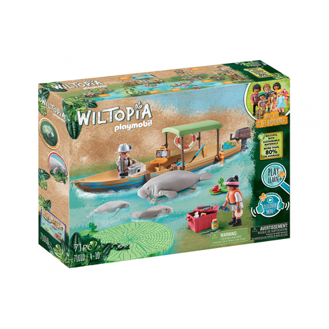 Playmobil Wiltopia - Bootsausflug Zu Den Seeken (71010)