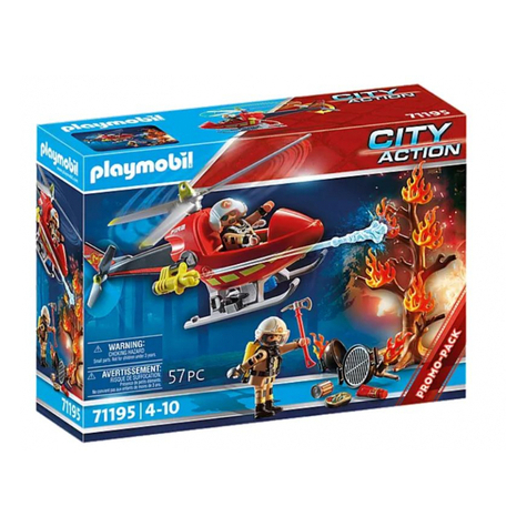Playmobil City Action - Feuerwehr Hubschrauber (71195)