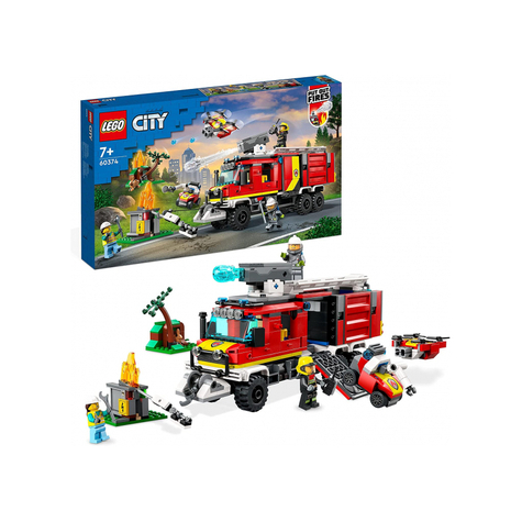Lego City - Einsatzleitwagen Der Feuerwehr (60374)