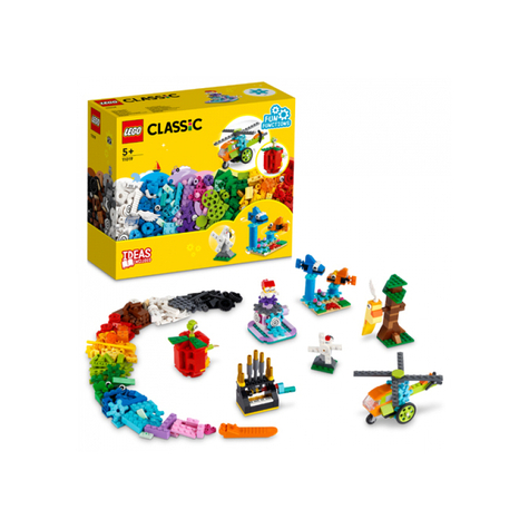 Lego Classic - Bausteine Und Funktionen, 500 Teile (11019)
