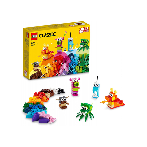 Lego Classic - Kreative Monster, 140 Teile (11017)