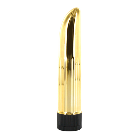 Mini Vibrators : Ladyfinger Gold Vibrator Seven Creations 4890888404030