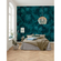 Non-Woven Wallpaper - Fleurs De Nuit - Size 400 X 280 Cm